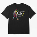Cr7 Cristiano Ronaldo Signature Oversized T-Shirt Celebrate Classic Football Spirit in the FIFA World Cup 2026 USA Canada Mexico Journey through Neymar Highlights, Argentina, France and Brazil Pride, Stadium Chants, National Pride, Trophy Dreams