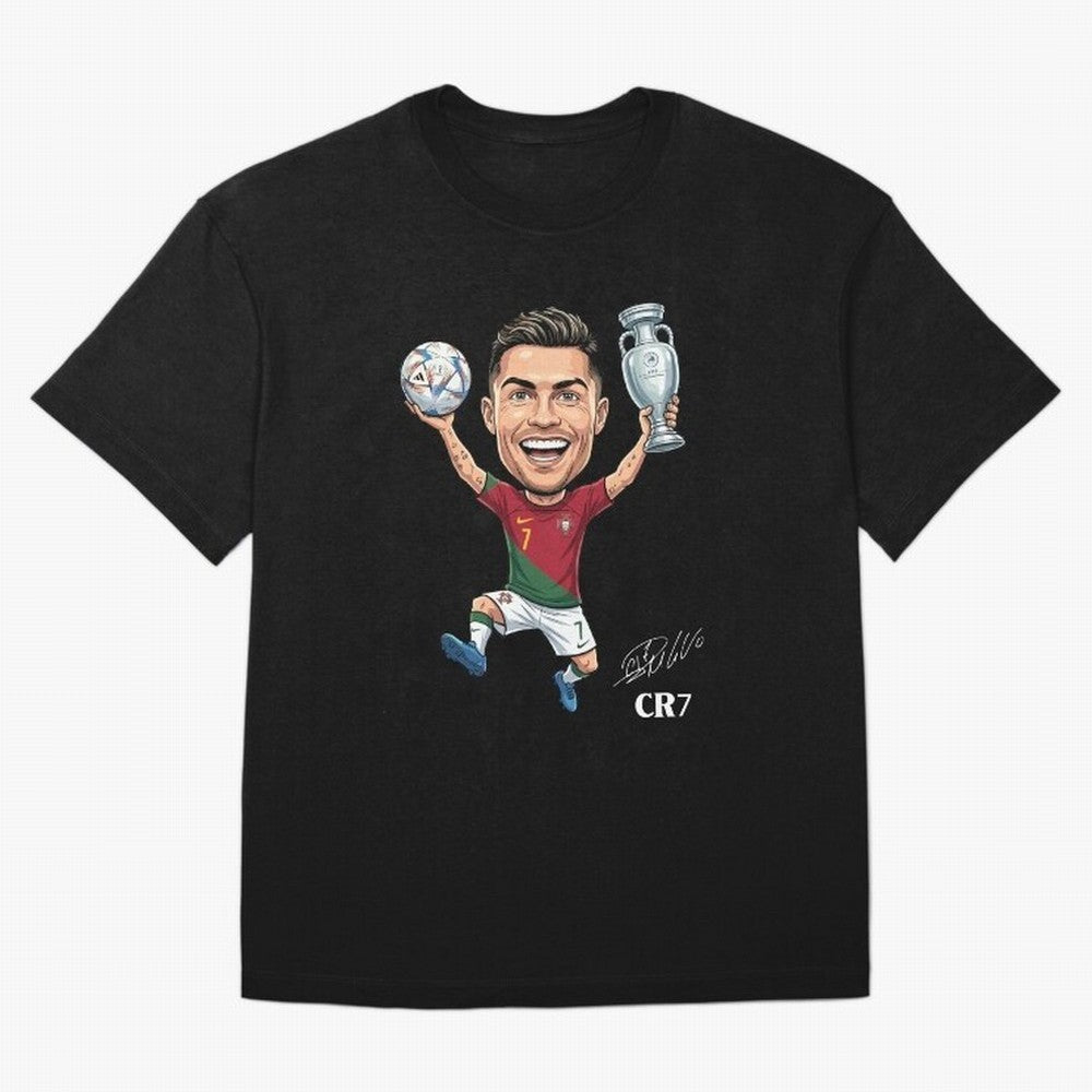 Cristiano Ronaldo Campion Oversized T-Shirt Support the Legends of FIFA World Cup 2026 Group Stage Built around Haaland, England and Germany Energy, Global Supporter Spirit, Legendary Goals, National Colors and Tournament Celebration; Ideal for