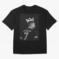 Signature Number 2 Oversized T-Shirt Bring FIFA World Cup 2026 Built around Neymar, Haaland and Cristiano Ronaldo, Portugal Energy, Supporter Pride, Iconic Celebrations, Legendary Names and Global Match Day Energy; Perfect for Supporters Who Want