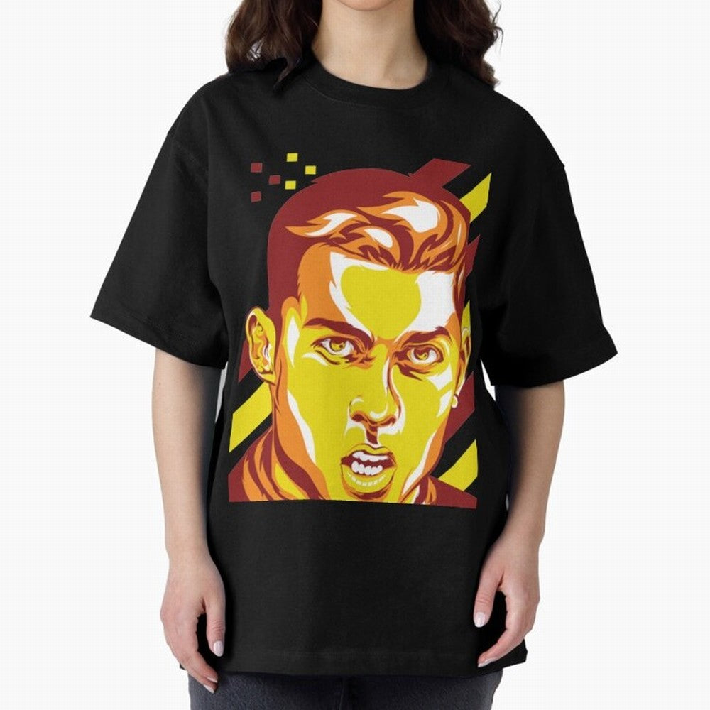 Cristiano Ronaldo Cristiano Ronaldo Oversized T-Shirt Represent the Passion of FIFA World Cup 2026 USA Canada Mexico Driven by Haaland and Mbappe, England, France and Netherlands Energy, Football History, Final Match Energy, Crowd Noise and Once in