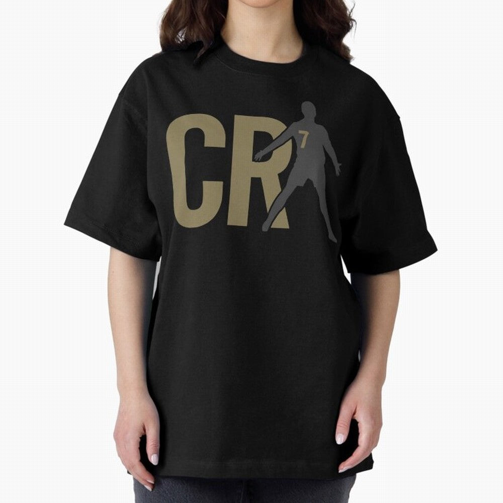 CR7 - Cristiano Ronaldo Oversized T-Shirt Share the Excitement of FIFA World Cup 2026 Group Stage for Fans of Messi and Brazil, Bringing Football Passion, Legendary Performances, Festival Vibes and Supporter Community; Made for Die Hard Supporters,