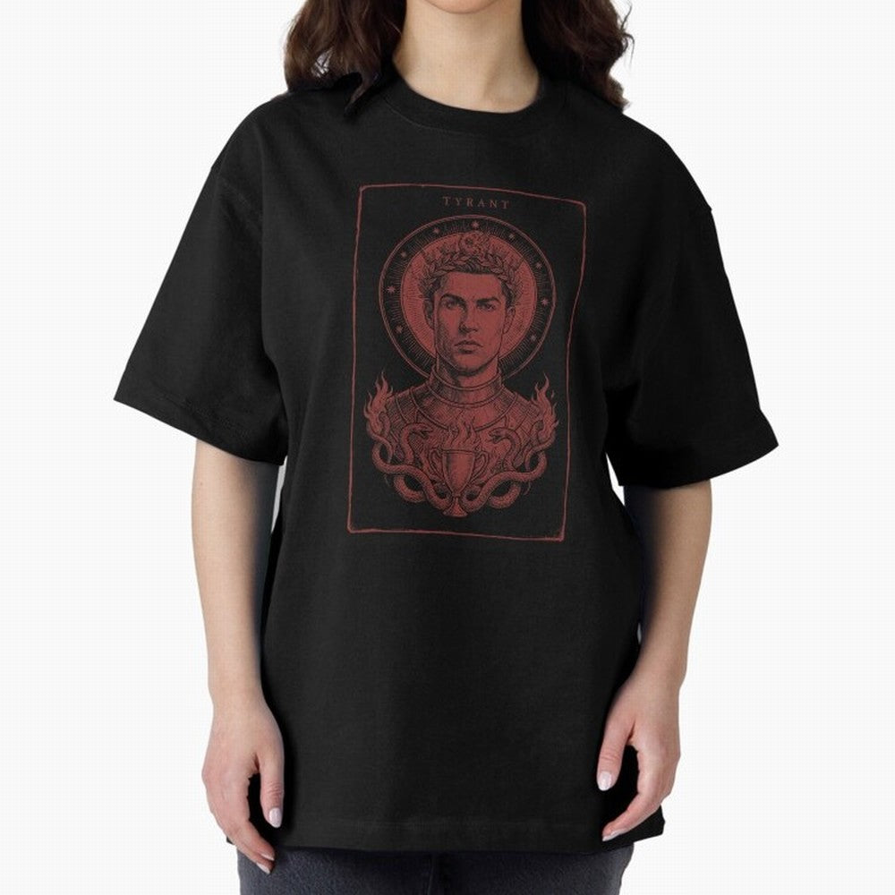 Ronaldo ¡ª The Relentless Ascendant Oversized T-Shirt Relive FIFA World Cup 2026 USA Canada Mexico for Fans of Messi and Germany, Bringing Fan Favorite Moments, National Team Passion, Big Match Drama and Soccer History; Perfect for People Who Love