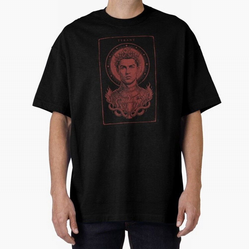 Ronaldo ¡ª The Relentless Ascendant Oversized T-Shirt Relive FIFA World Cup 2026 USA Canada Mexico for Fans of Messi and Germany, Bringing Fan Favorite Moments, National Team Passion, Big Match Drama and Soccer History; Perfect for People Who Love