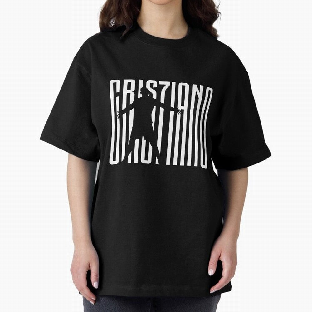 Cristiano Ronaldo Oversized T-Shirt Unlock Match Day Hype around FIFA World Cup 2026 USA Canada Mexico, Mbappe, Argentina, France and Brazil, Match Day Excitement, Supporter Culture, Golden Goals and Global Football Passion; Created for Match Day