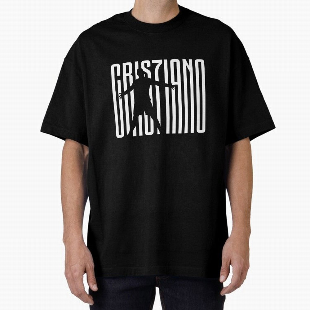 Cristiano Ronaldo Oversized T-Shirt Unlock Match Day Hype around FIFA World Cup 2026 USA Canada Mexico, Mbappe, Argentina, France and Brazil, Match Day Excitement, Supporter Culture, Golden Goals and Global Football Passion; Created for Match Day