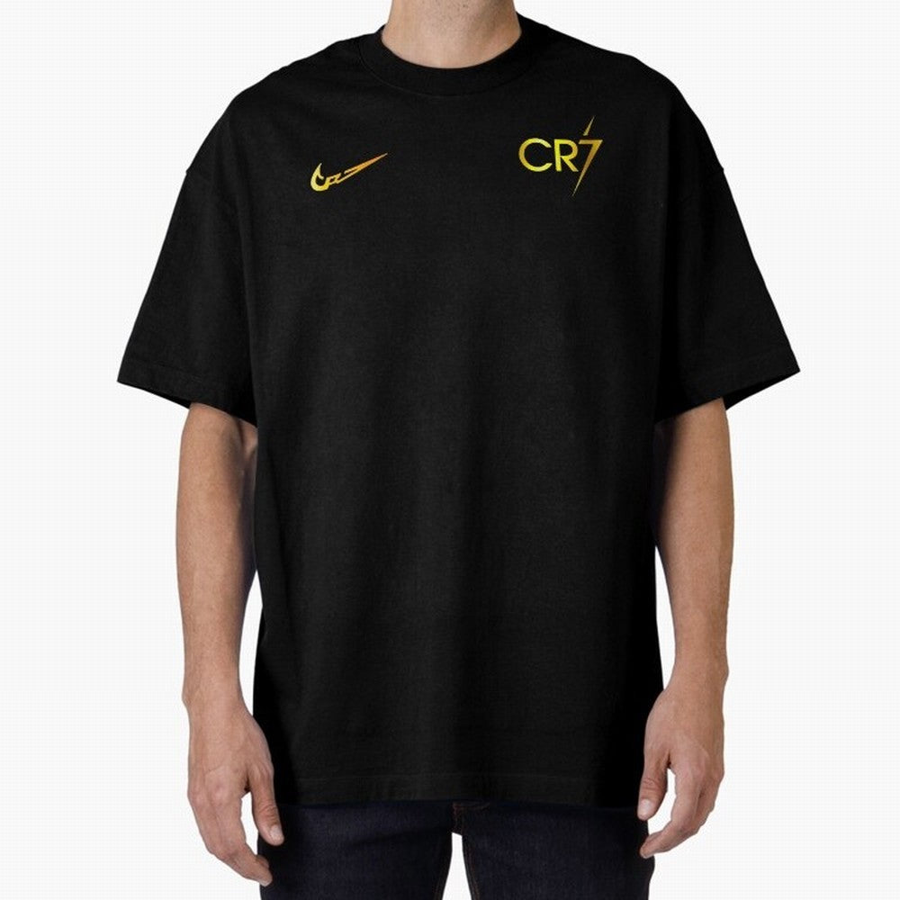 Cristiano Ronaldo Gold Edition Oversized T-Shirt Represent Fans Who Live for FIFA World Cup 2026 Group Stage Spirit, Celebrating England and Germany, Messi, Football Festival Excitement, Trophy Ambitions, Country Rivalries and Star Player Buzz;