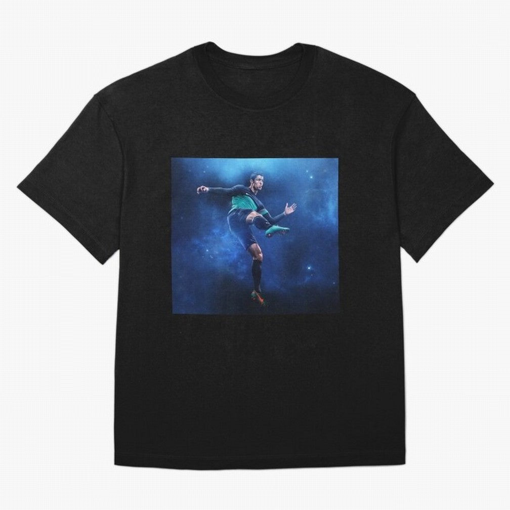 cristiano ronaldo #005 Oversized T-Shirt Celebrate Every Goal in the FIFA World Cup 2026 Group Stage Journey through Neymar, Haaland and Cristiano Ronaldo Highlights, France and Portugal Pride, Football History, Final Match Energy, Crowd Noise and