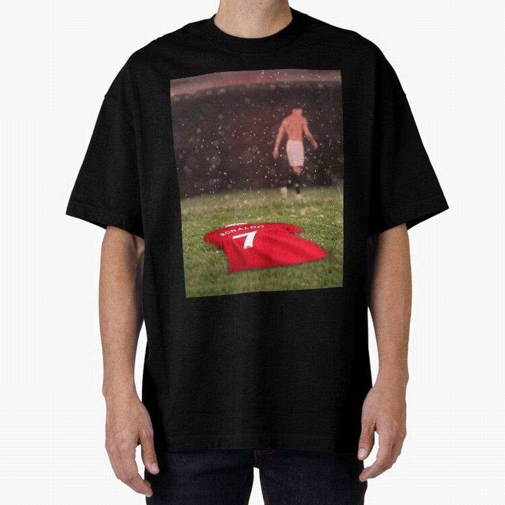 Cristiano Ronaldo Oversized T-Shirt Relive the Noise and Pride of Global Football Passion for FIFA World Cup 2026, Driven by Mbappe and Neymar, Spain and Netherlands, Champion Mindset, Group Stage Buzz, Knockout Tension and Passionate Fan Culture;