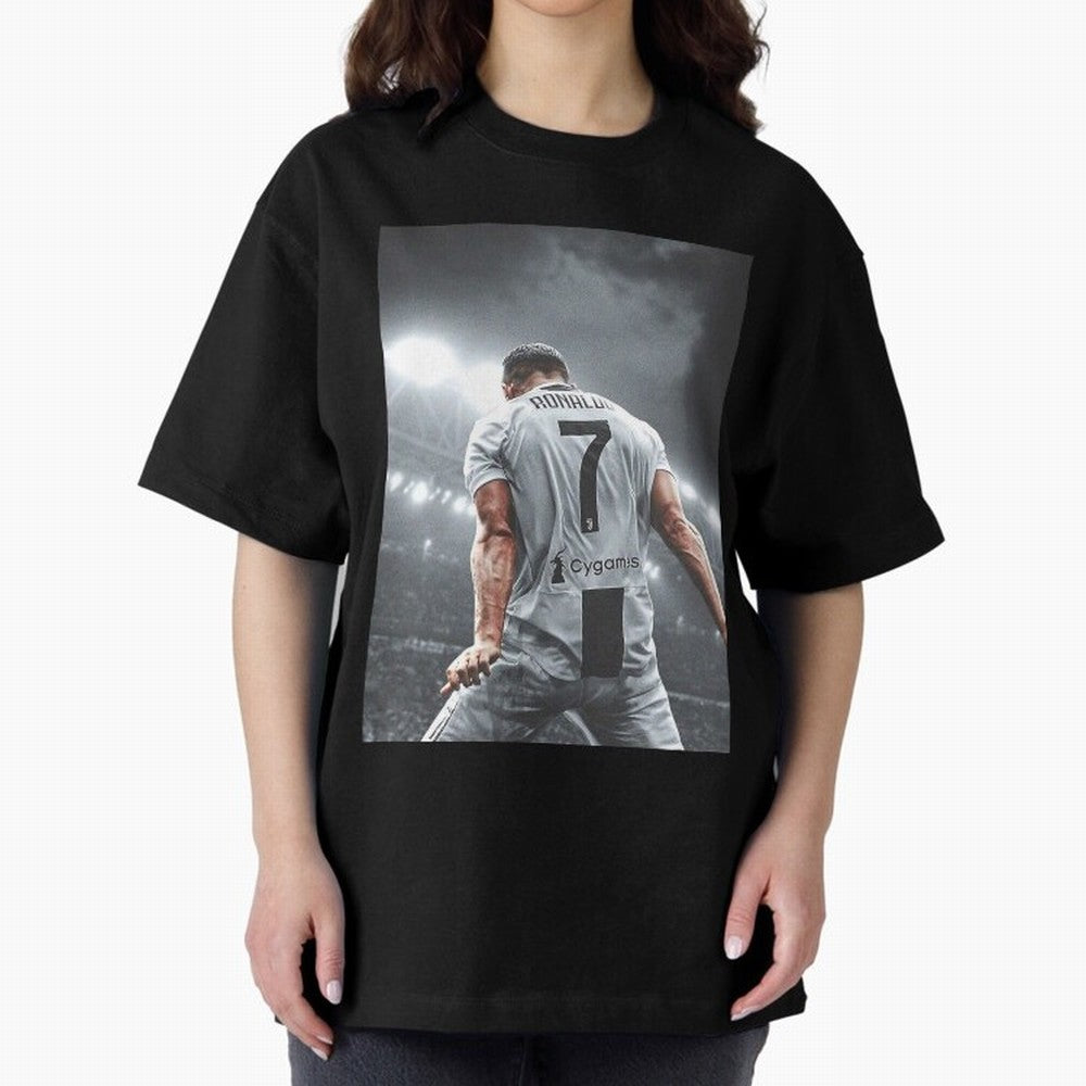Glorious Oversized T-Shirt Stand with FIFA World Cup 2026 Spirit, Highlighting Spain, Haaland and Mbappe, Fan Favorite Moments, National Team Passion, Big Match Drama and Soccer History; Ideal for Football Dads, Football Moms, Friends, Collectors