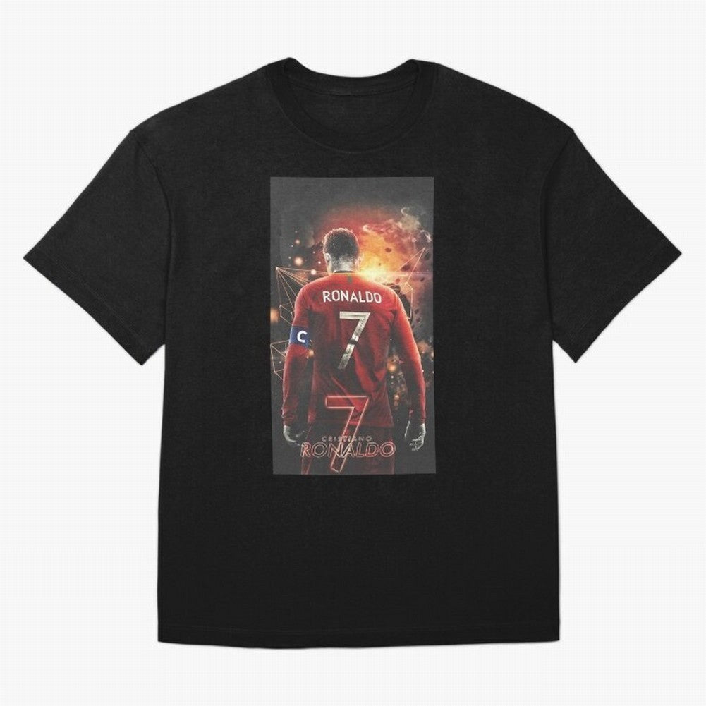 At Back Oversized T-Shirt Show Up for the Glory of the FIFA World Cup 2026 Journey through Haaland Highlights, Spain Pride, Goal Celebration Energy, Supporter Heritage, Football Icons and Worldwide Tournament Joy; Great for Watch Parties, Sports
