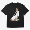 Cristiano Ronaldo Cristiano Ronaldo Oversized T-Shirt Experience FIFA World Cup 2026 Group Stage for Fans of CR7 and England and Germany, Bringing Supporter Pride, Iconic Celebrations, Legendary Names and Global Match Day Energy; Great for