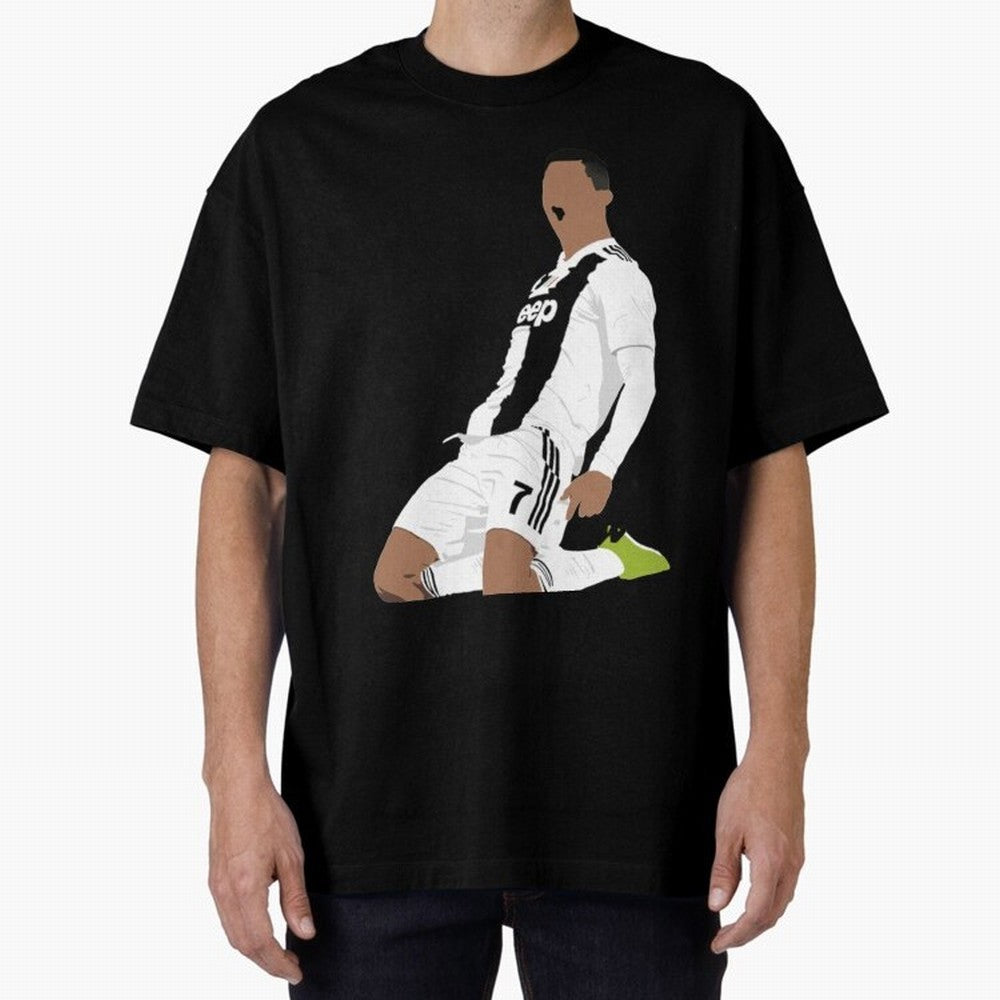Cristiano Ronaldo Cristiano Ronaldo Oversized T-Shirt Experience FIFA World Cup 2026 Group Stage for Fans of CR7 and England and Germany, Bringing Supporter Pride, Iconic Celebrations, Legendary Names and Global Match Day Energy; Great for