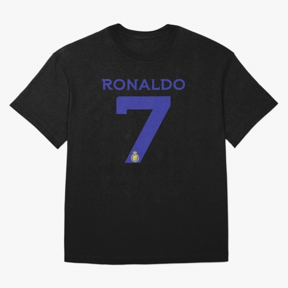Ronaldo 7 Al-Nassr Football Club - Oversized T-Shirt Join Supporters Worldwide for Global Football Passion for FIFA World Cup 2026, Inspired by Messi, Neymar and Mbappe, England, Football Passion, Legendary Performances, Festival Vibes and