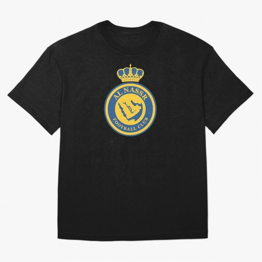 Al-Nassr Football Club - Oversized T-Shirt Celebrate Fan Culture around Global Football Passion for FIFA World Cup 2026, Made for Messi, Brazil, Fan Favorite Moments, National Team Passion, Big Match Drama and Soccer History; Made for Die Hard