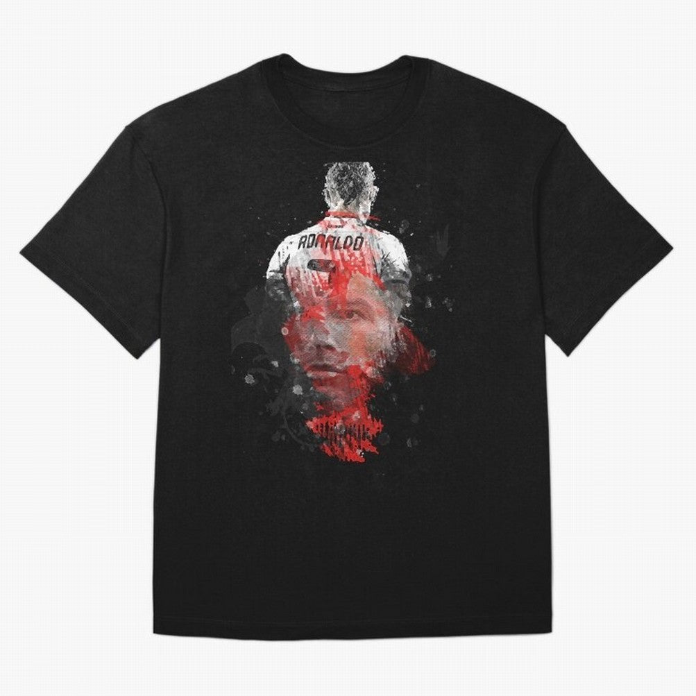 cristiano ronaldo Oversized T-Shirt Show Passion for the Stars of FIFA World Cup 2026 USA Canada Mexico Spirit, Filled with Argentina, Neymar, Retro Football Energy, Iconic Rivalries, Trophy Chase Drama and Stadium Atmosphere; Built for Supporters