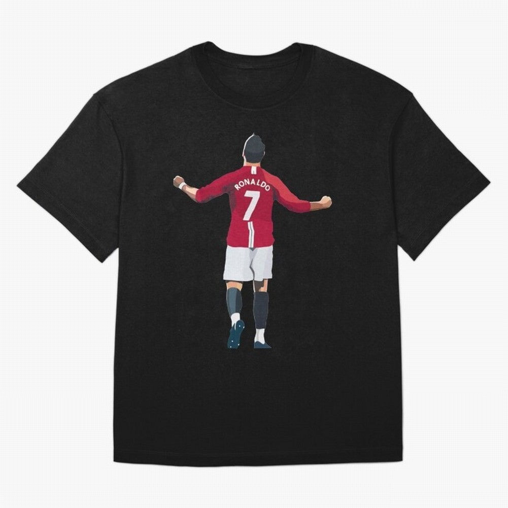 Cristiano Ronaldo Legend Cristiano Ronaldo Oversized T-Shirt Relive Global Football Passion for FIFA World Cup 2026, Filled with Mbappe, Germany, Retro Football Energy, Iconic Rivalries, Trophy Chase Drama and Stadium Atmosphere; Great for Watch