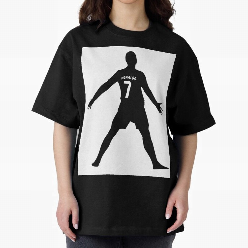 Cristiano Ronaldo #7108 Oversized T-Shirt Bring Global Tournament Vibes to FIFA World Cup 2026 Group Stage for Fans of Haaland and Spain, Bringing Classic Soccer Heritage, Championship Pressure, Fan Loyalty and International Pride; Perfect for