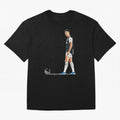 Ronaldo Watercolor Oversized T-Shirt Relive the Noise and Pride of the FIFA World Cup 2026 Group Stage Journey through Neymar Highlights, England Pride, Classic Soccer Heritage, Championship Pressure, Fan Loyalty and International Pride; Built for