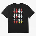 Cristiano Ronaldo Football Oversized T-Shirt Represent Football Lovers during FIFA World Cup 2026 Group Stage Made for Mbappe and Neymar, Germany Energy, Classic Soccer Heritage, Championship Pressure, Fan Loyalty and International Pride; Great for