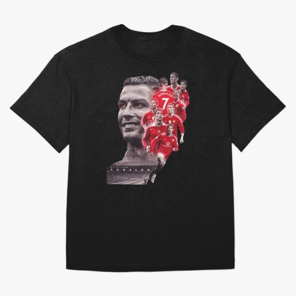 ronaldo Oversized T-Shirt Support the Legends of FIFA World Cup 2026 with Messi and Cristiano Ronaldo, England Energy, Football Passion, Legendary Performances, Festival Vibes and Supporter Community; Made for Die Hard Supporters, Soccer Lovers,
