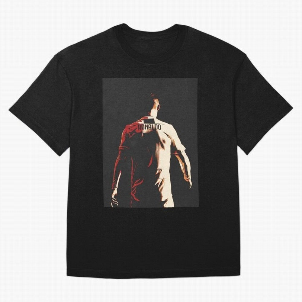 Cristiano Ronaldo Cristiano Ronaldo Juventus Oversized T-Shirt Celebrate Unforgettable Nights in Match Day Hype around FIFA World Cup 2026 Group Stage, Cristiano Ronaldo, Haaland and CR7, England, France and Netherlands, Classic Soccer Heritage,