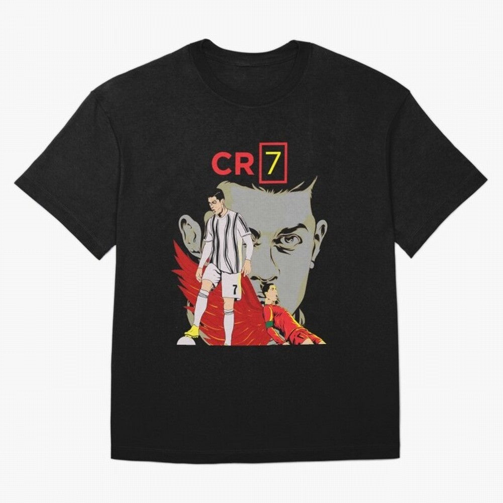 Cristiano Ronaldo Cristiano Ronaldo cr7 Oversized T-Shirt Get Ready for the FIFA World Cup 2026 Journey through Haaland Highlights, Germany Pride, Sports Nostalgia, International Competition, Famous Players and Unforgettable Victories; Ideal for