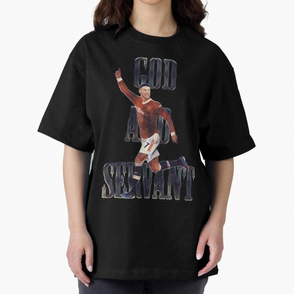 cristiano ronaldo paint art Oversized T-Shirt Feel the Trophy Chase of Global Football Passion for FIFA World Cup 2026 Group Stage, Filled with Messi, Neymar and Mbappe, England, France and Netherlands, Football History, Final Match Energy, Crowd