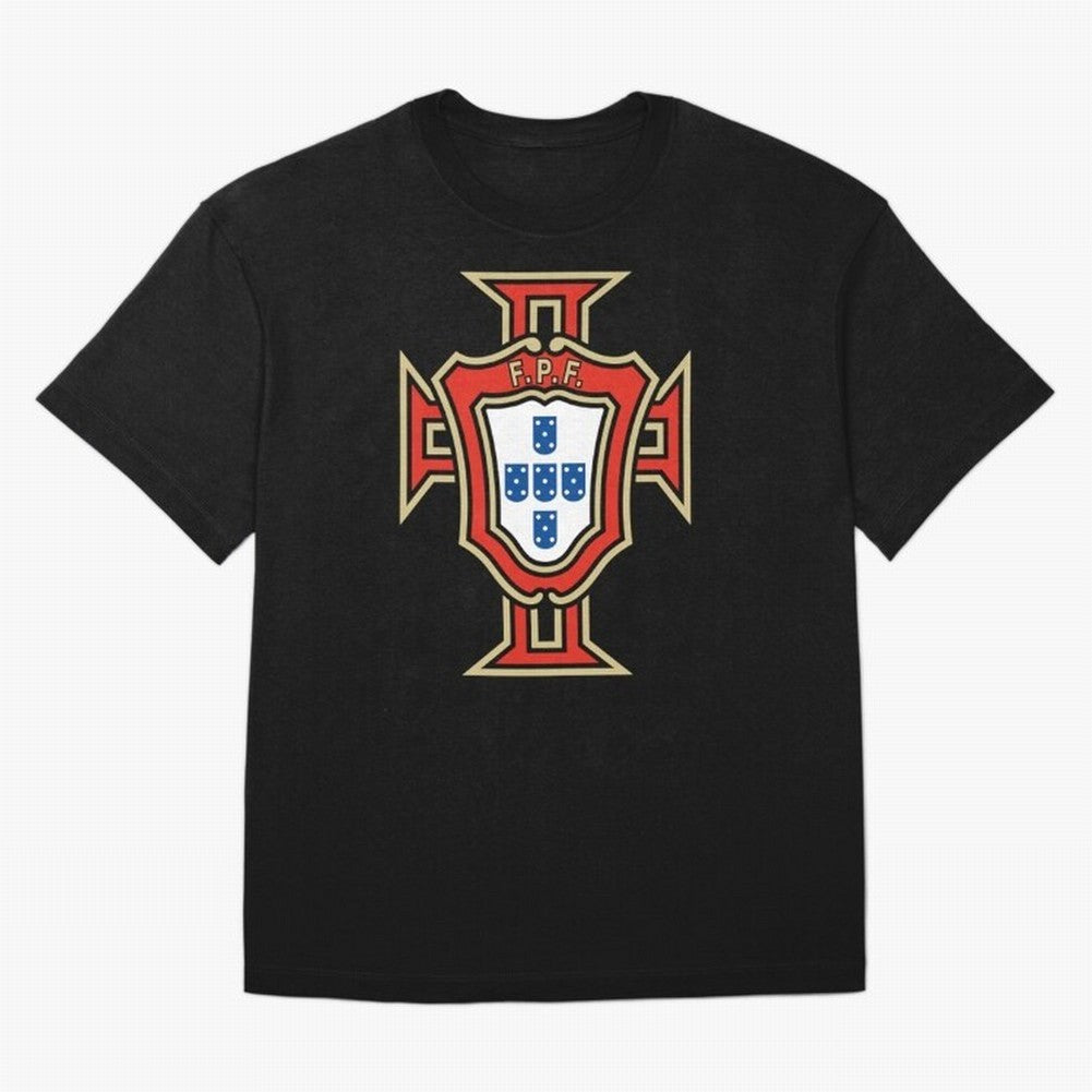 Portugal Soccer Logo Oversized T-Shirt Celebrate Fan Favorites in Global Football Passion for FIFA World Cup 2026, Driven by Mbappe and Neymar, Argentina and Brazil, Retro Football Energy, Iconic Rivalries, Trophy Chase Drama and Stadium