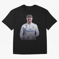 Ronaldo Madrid Jersey Poster Oversized T-Shirt Treasure Match Day Hype around FIFA World Cup 2026, Cristiano Ronaldo, Haaland and CR7, Argentina and Brazil, Football Passion, Legendary Performances, Festival Vibes and Supporter Community; Created