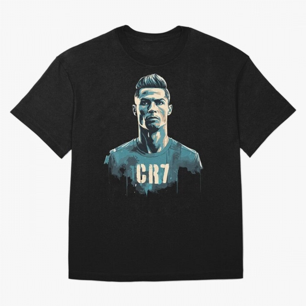 CR7 Oversized T-Shirt Celebrate Fan Culture around FIFA World Cup 2026 for Fans of Haaland and Mbappe and Argentina, Bringing Tournament Hype, Historic Matchups, Family Viewing Parties and Global Sports Pride; Perfect for People Who Love Argentina,