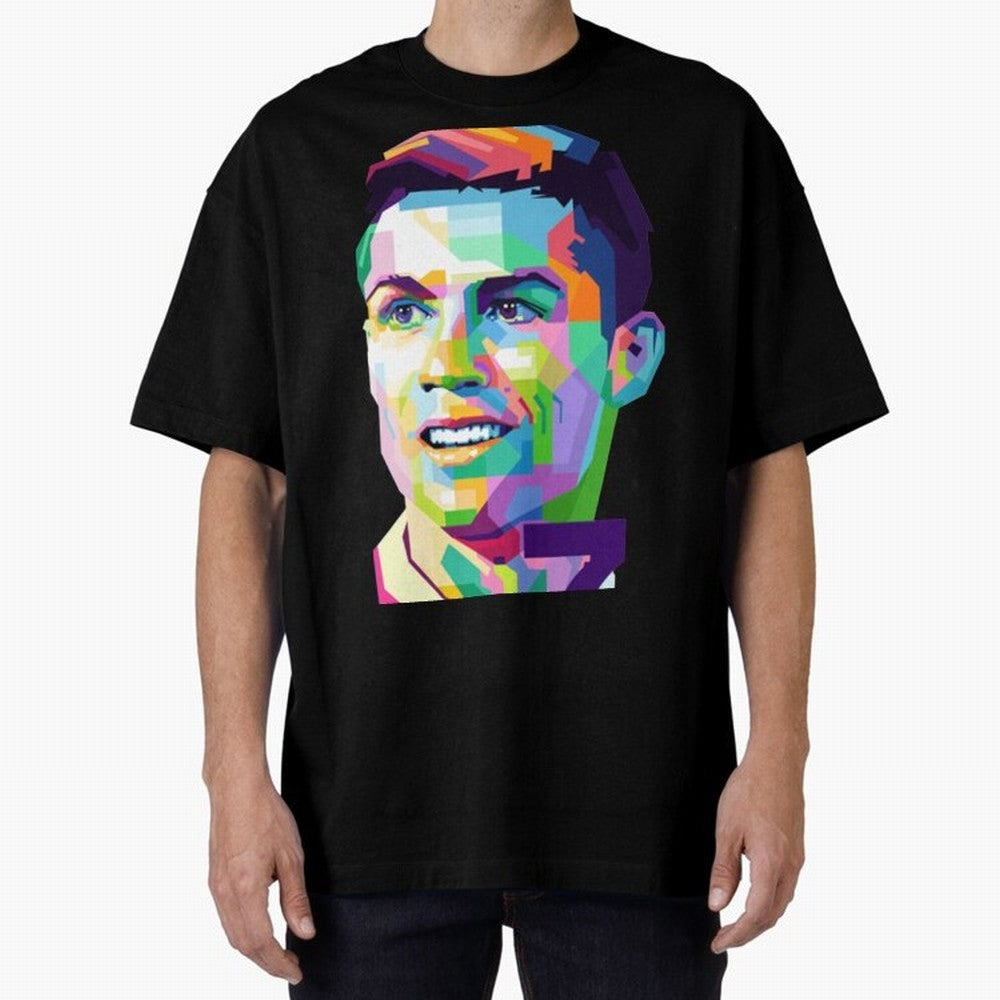 Cristiano Ronaldo CRISTIANO RONALDO 7 Oversized T-Shirt Stand Out with Spirit from FIFA World Cup 2026 USA Canada Mexico Centered on Haaland, Brazil, Portugal and Argentina Energy, Stadium Chants, National Pride, Trophy Dreams and Unforgettable