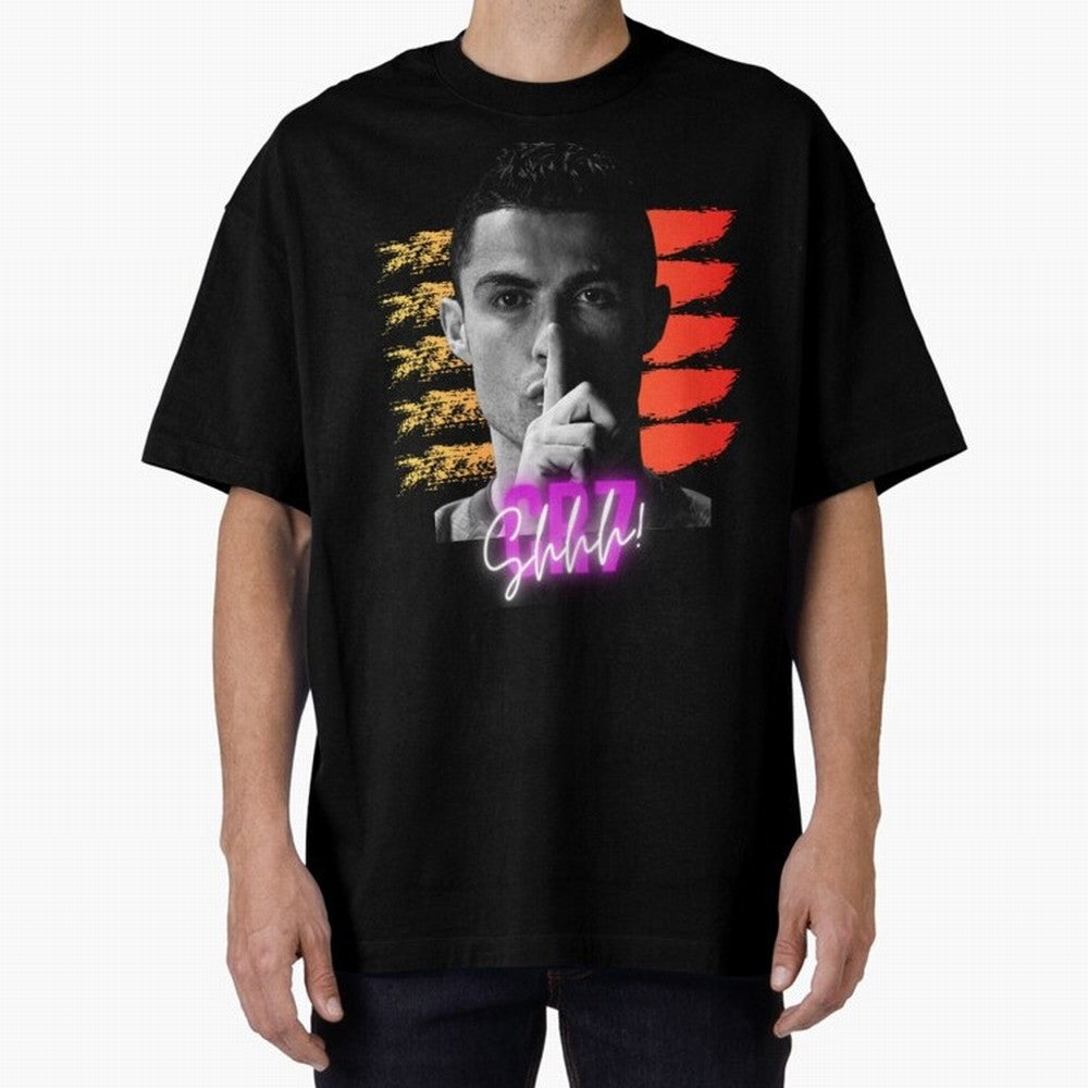 Cristiano Ronaldo cr7 Oversized T-Shirt Celebrate the Stars of FIFA World Cup 2026 USA Canada Mexico for Fans of Cristiano Ronaldo, Haaland and CR7 and England, France and Netherlands, Bringing Match Day Excitement, Supporter Culture, Golden Goals