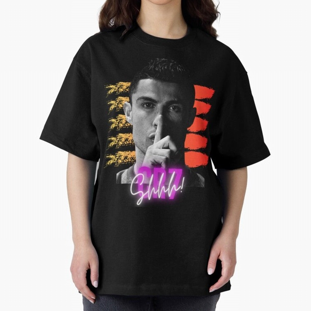 Cristiano Ronaldo cr7 Oversized T-Shirt Celebrate the Stars of FIFA World Cup 2026 USA Canada Mexico for Fans of Cristiano Ronaldo, Haaland and CR7 and England, France and Netherlands, Bringing Match Day Excitement, Supporter Culture, Golden Goals