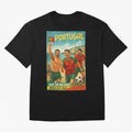 Portugal Hel-Azul Spirit at Cabo da Roca and Bel¨¦m Tower for FIFA World Cup 2026 Oversized T-Shirt Enjoy the Biggest Football Party of the FIFA World Cup 2026 Journey through Neymar Highlights, Argentina Pride, Match Day Excitement, Supporter