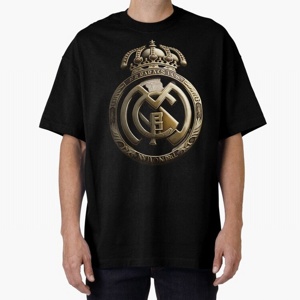 Madrid Oversized T-Shirt Cheer through Every Moment of FIFA World Cup 2026 Group Stage Filled with Mbappe, England and Germany Energy, Football Passion, Legendary Performances, Festival Vibes and Supporter Community; Ideal for Football Dads,
