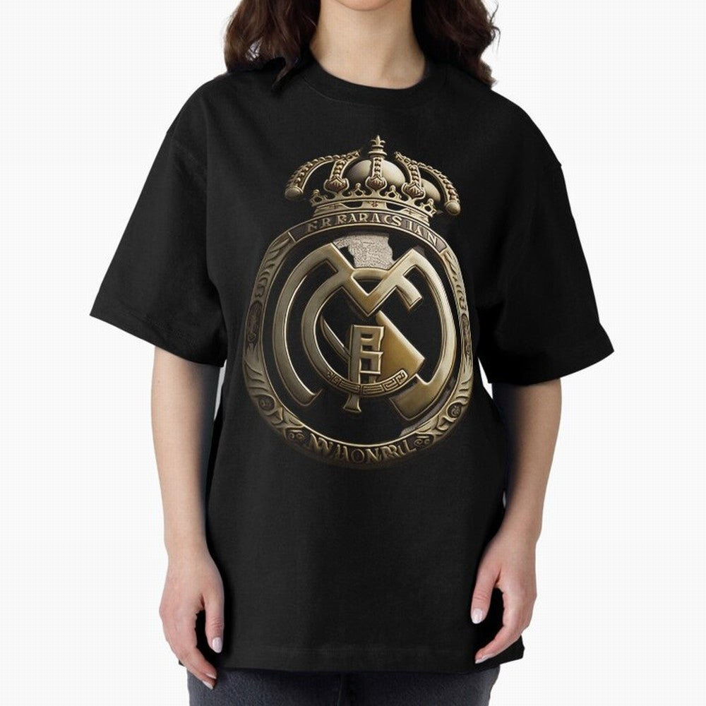 Madrid Oversized T-Shirt Cheer through Every Moment of FIFA World Cup 2026 Group Stage Filled with Mbappe, England and Germany Energy, Football Passion, Legendary Performances, Festival Vibes and Supporter Community; Ideal for Football Dads,