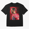 R-o-n-a-l-d-o Design Wallpaper Oversized T-Shirt Celebrate the Biggest Stage of FIFA World Cup 2026 for Fans of Messi, Neymar and Mbappe and Argentina, France and Brazil, Bringing Classic Soccer Heritage, Championship Pressure, Fan Loyalty and