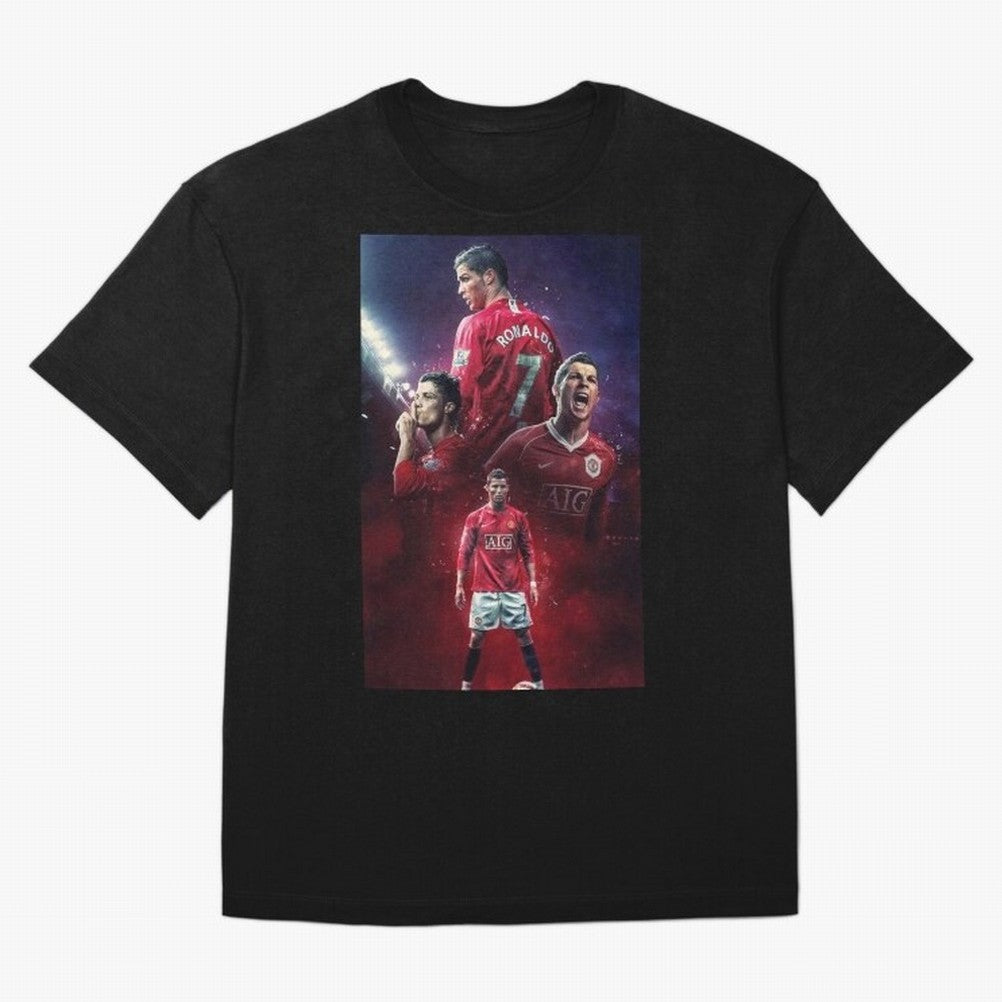 Cristiano Ronaldo dos Santos Aveiro Art Oversized T-Shirt Celebrate the Biggest Stage of FIFA World Cup 2026 USA Canada Mexico Made for Haaland, Argentina Energy, Goal Celebration Energy, Supporter Heritage, Football Icons and Worldwide Tournament