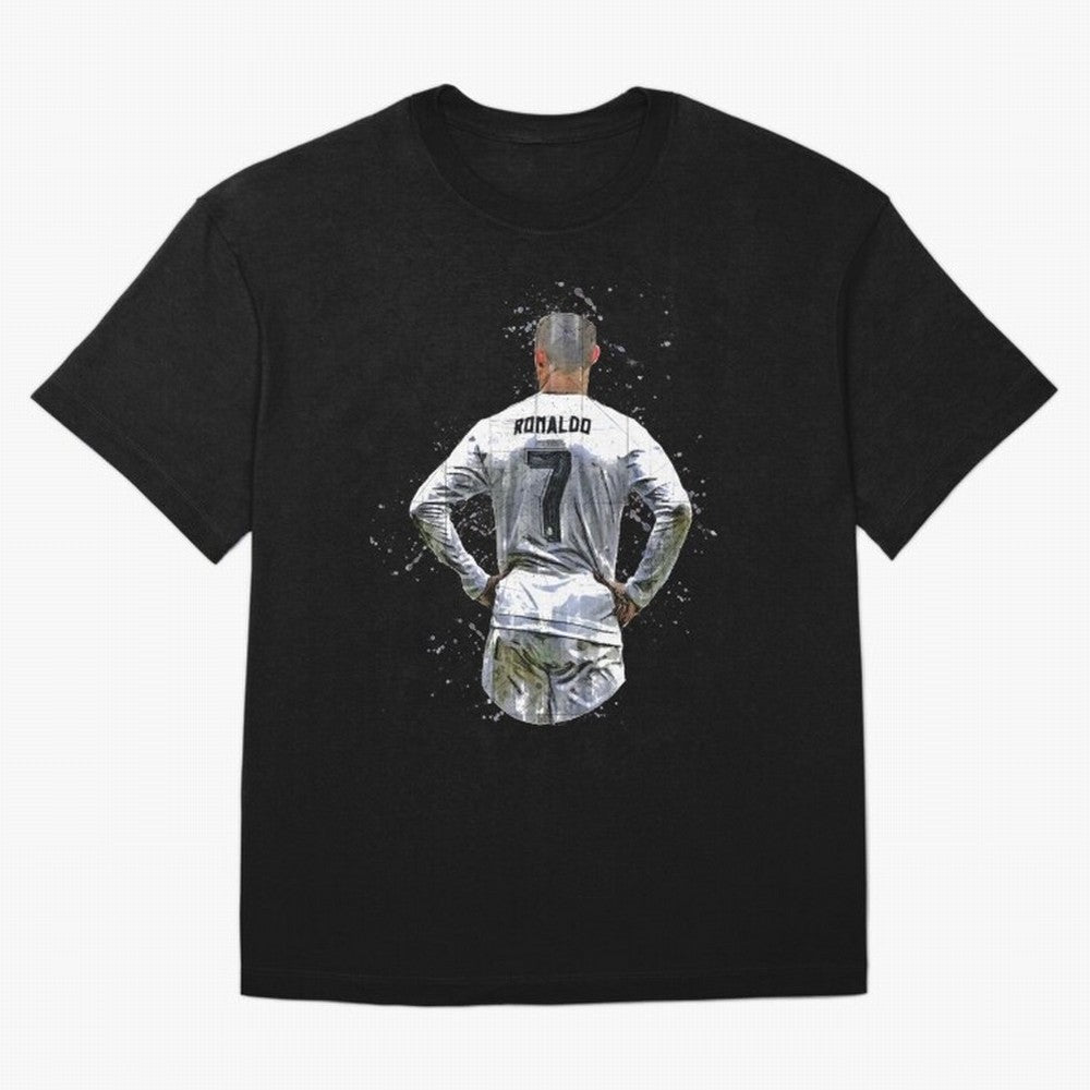 Cristiano Ronaldo Cristiano Ronaldo cr7 Oversized T-Shirt Bring International Match Energy to Global Football Passion for FIFA World Cup 2026 USA Canada Mexico, Celebrating Messi and Cristiano Ronaldo, Argentina, France and Brazil, Vintage Soccer