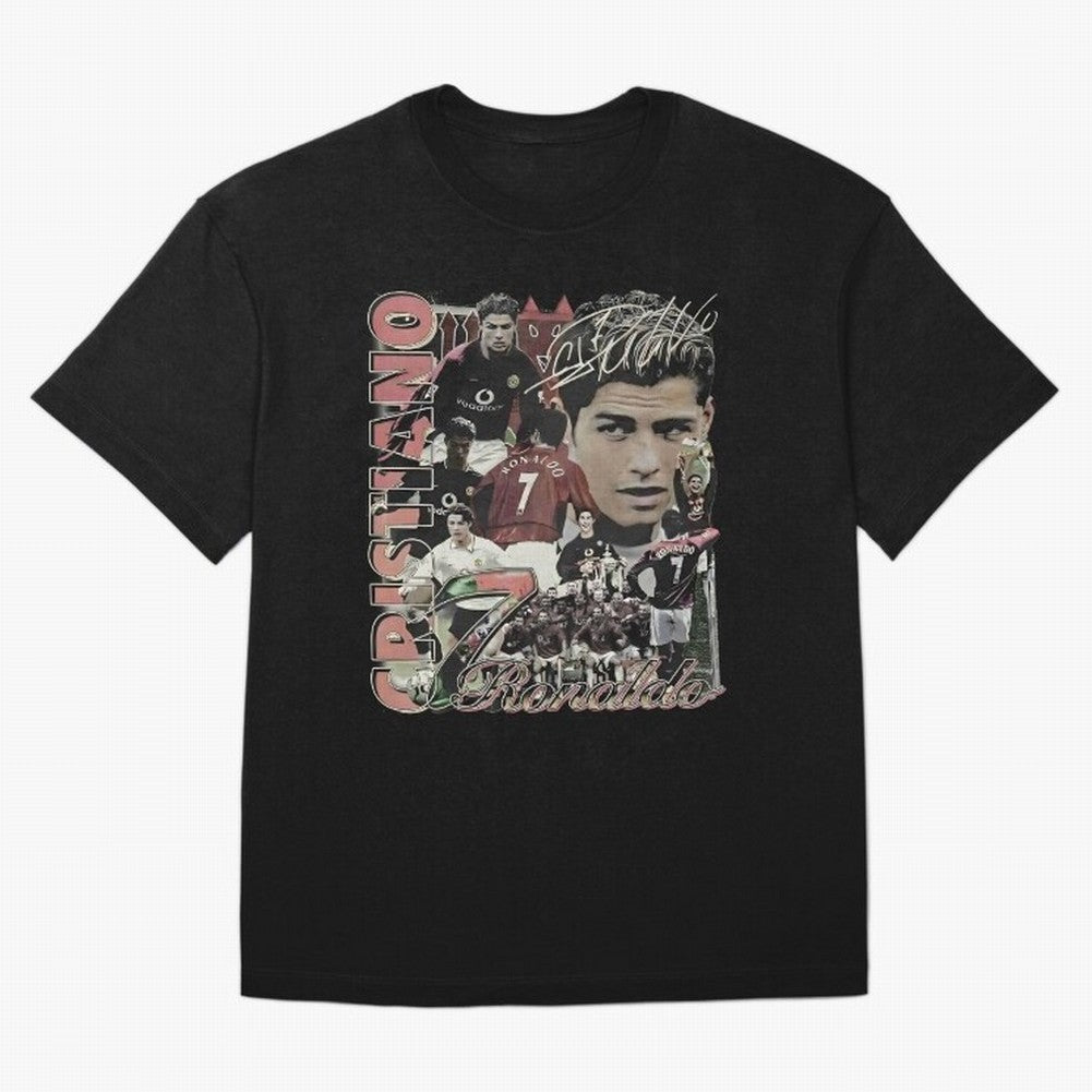 Limited Cristiano Ronaldo CR7 Vintage Oversized T-Shirt Turn Every Weekend Toward the FIFA World Cup 2026 USA Canada Mexico Journey through Neymar, Haaland and Cristiano Ronaldo Highlights, Brazil, Portugal and Argentina Pride, Goal Celebration