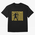 Cristiano Ronaldo Oversized T-Shirt Cheer for Global Football Passion for FIFA World Cup 2026 USA Canada Mexico, Driven by Cristiano Ronaldo, Spain, Retro Football Energy, Iconic Rivalries, Trophy Chase Drama and Stadium Atmosphere; Created for