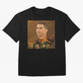 cristiano ronaldo - replaceface Oversized T-Shirt Follow the Final Road of FIFA World Cup 2026 for Fans of Cristiano Ronaldo, Haaland and CR7 and France, Bringing Match Day Excitement, Supporter Culture, Golden Goals and Global Football Passion;