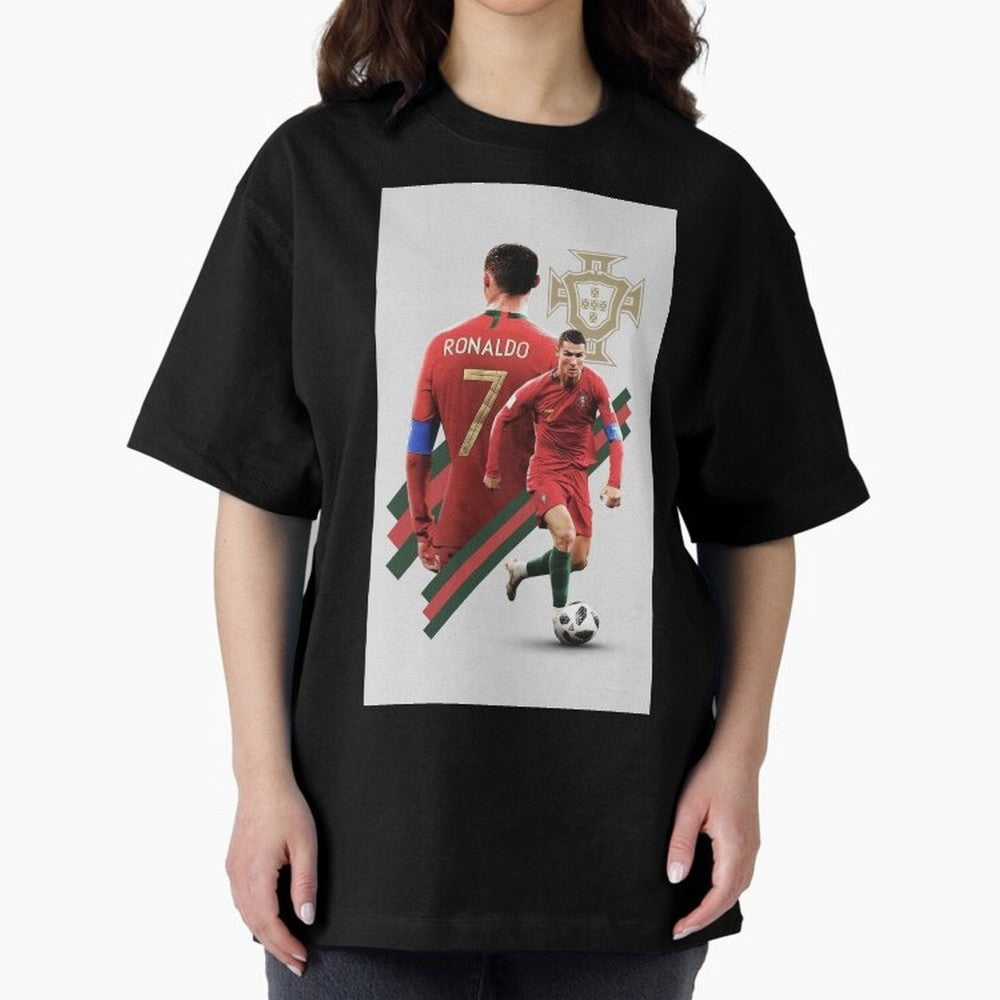 cr qatar Oversized T-Shirt Back Your Heroes with Global Football Passion for FIFA World Cup 2026 USA Canada Mexico, Driven by Messi, CR7 and Mbappe, Netherlands, Champion Mindset, Group Stage Buzz, Knockout Tension and Passionate Fan Culture; Ideal