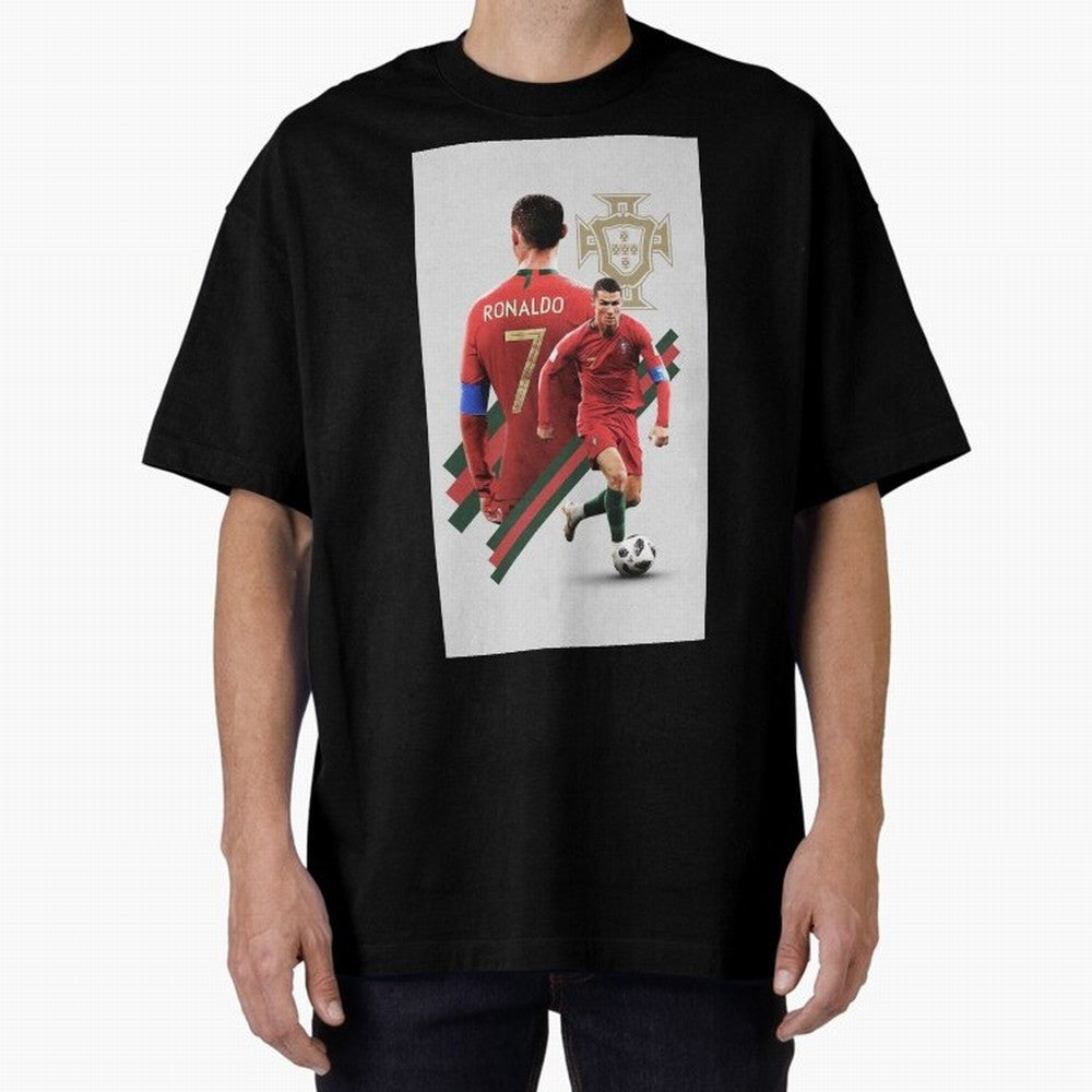 cr qatar Oversized T-Shirt Back Your Heroes with Global Football Passion for FIFA World Cup 2026 USA Canada Mexico, Driven by Messi, CR7 and Mbappe, Netherlands, Champion Mindset, Group Stage Buzz, Knockout Tension and Passionate Fan Culture; Ideal
