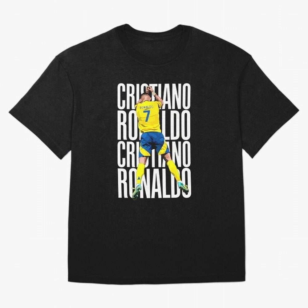 Cristiano Ronaldo Siuuuu Celebration Oversized T-Shirt Show Championship Spirit for FIFA World Cup 2026 Featuring Haaland and Mbappe, Spain and Netherlands Energy, Fan Favorite Moments, National Team Passion, Big Match Drama and Soccer History;