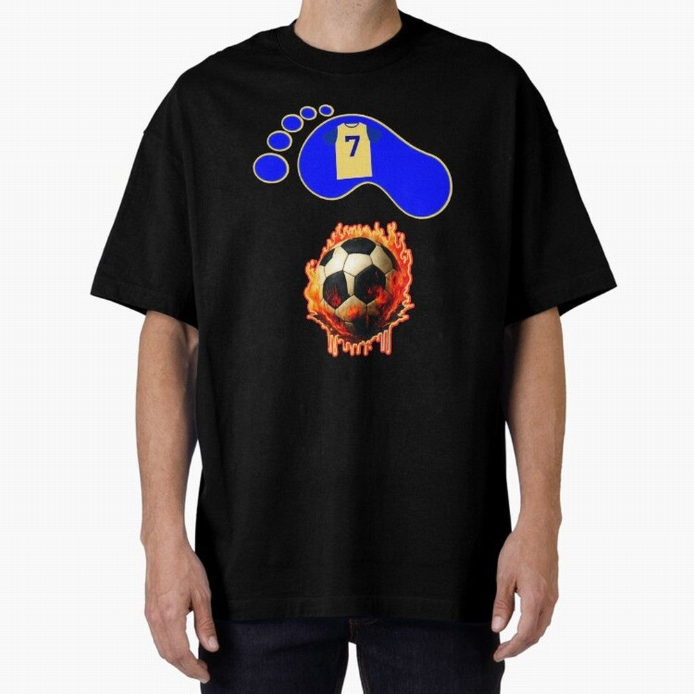 Cristiano Ronaldo 7 Oversized T-Shirt Join the Countdown to FIFA World Cup 2026 Group Stage Featuring Messi, Argentina and Brazil Energy, Supporter Pride, Iconic Celebrations, Legendary Names and Global Match Day Energy; Perfect for Fans,