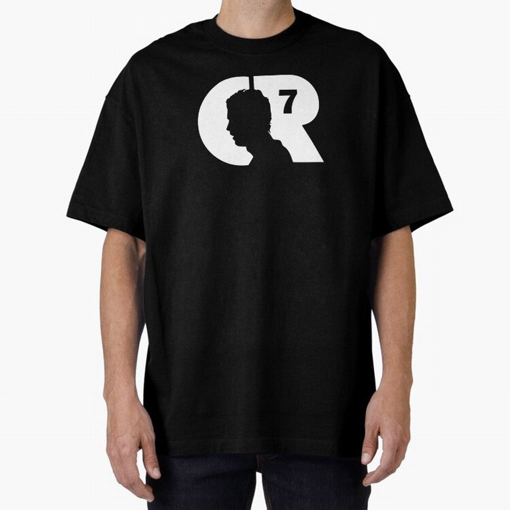 Cr7 Cristiano Ronaldo 7 Oversized T-Shirt Represent FIFA World Cup 2026 USA Canada Mexico Featuring Messi, Portugal Energy, Retro Football Energy, Iconic Rivalries, Trophy Chase Drama and Stadium Atmosphere; Perfect for Fans, Collectors, Family