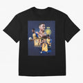 Art Cristiano Ronaldo Wallpaper Oversized T-Shirt Celebrate Football Heritage in the FIFA World Cup 2026 Journey through Neymar Highlights, Portugal Pride, Stadium Memories, Football Loyalty, International Chants and Championship Tradition; Made