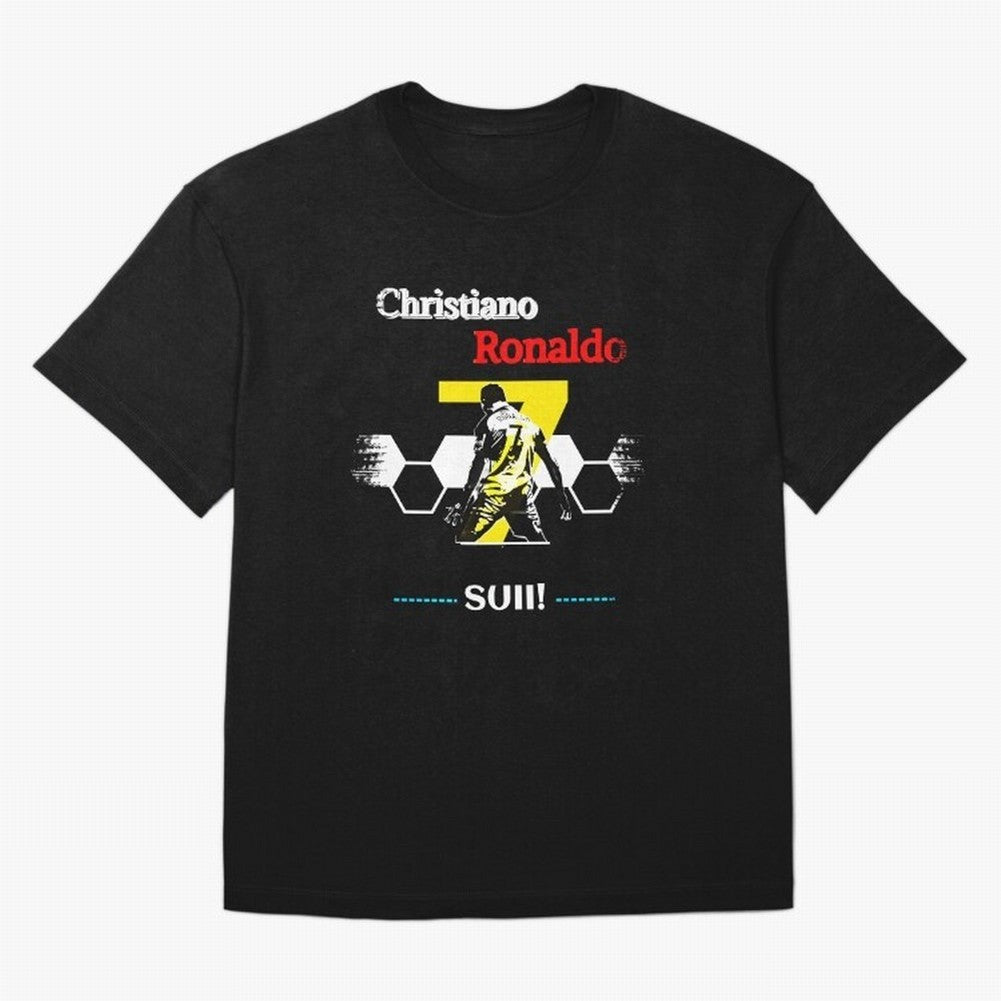 Cristiano Ronaldo Cr7 Oversized T-Shirt Keep the Legacy of Match Day Hype around FIFA World Cup 2026, Haaland and Mbappe, Spain, Football History, Final Match Energy, Crowd Noise and Once in a Lifetime Moments; Great for Supporters Who Love