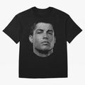 Cristiano Ronaldo Cristiano Ronaldo Halftone style Oversized T-Shirt Bring Trophy Dreams to FIFA World Cup 2026 Group Stage Spirit, Inspired by Portugal, Haaland, Football Passion, Legendary Performances, Festival Vibes and Supporter Community;